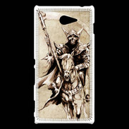 Coque Sony Xperia M2 Cavalier de la mort