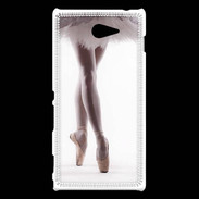 Coque Sony Xperia M2 Ballet chausson danse classique