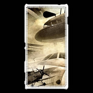 Coque Sony Xperia M2 Aviation rétro