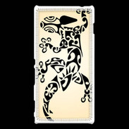 Coque Sony Xperia M2 Salamandre tribal