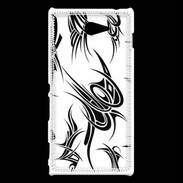 Coque Sony Xperia M2 Tatouage Tribal 5