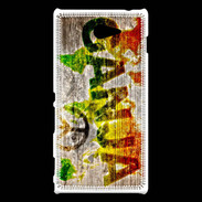 Coque Sony Xperia M2 Rasta Ganja