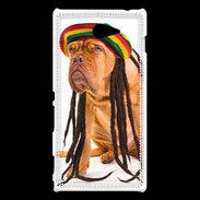 Coque Sony Xperia M2 Chien Rasta