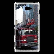 Coque Sony Xperia M2 Camion de pompier Américain