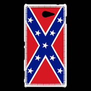Coque Sony Xperia M2 Drapeau sudiste USA
