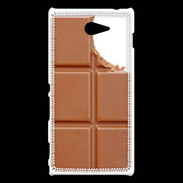 Coque Sony Xperia M2 Tablette chocolat au lait