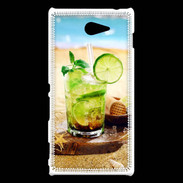 Coque Sony Xperia M2 Caipirinia à la plage