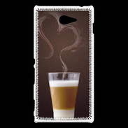 Coque Sony Xperia M2 Amour du Café