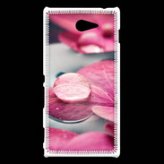 Coque Sony Xperia M2 Fleurs Zen