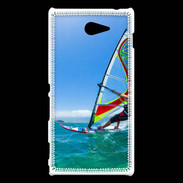 Coque Sony Xperia M2 Planche à voile au soleil