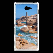Coque Sony Xperia M2 Bord de mer en Bretagne