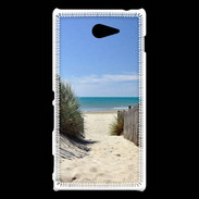 Coque Sony Xperia M2 Accès à la plage
