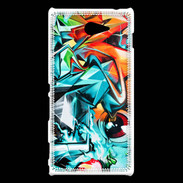 Coque Sony Xperia M2 Graffiti abstrait