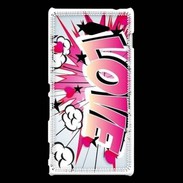 Coque Sony Xperia M2 Love graffiti 2