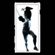 Coque Sony Xperia M2 J'aime l'escrime