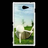 Coque Sony Xperia M2 Tee de golf