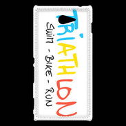 Coque Sony Xperia M2 Triathlon passion