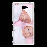 Coque Sony Xperia M2 Jumelles 1