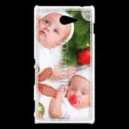 Coque Sony Xperia M2 Jumeaux Noêl