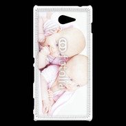 Coque Sony Xperia M2 Duo de jumelles