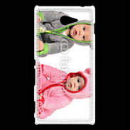 Coque Sony Xperia M2 Jumeaux mixte 2