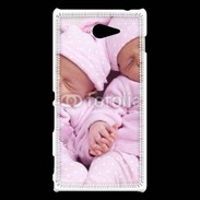 Coque Sony Xperia M2 Jumelles 5