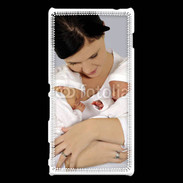 Coque Sony Xperia M2 Maman avec ses bébés