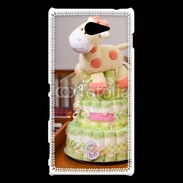 Coque Sony Xperia M2 Gateau de couches