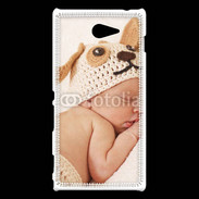 Coque Sony Xperia M2 Bébé à la sieste 