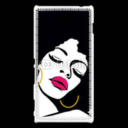 Coque Sony Xperia M2 Femme Afrique 3