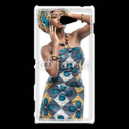 Coque Sony Xperia M2 Femme Afrique 4