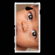 Coque Sony Xperia M2 Bébé métisse