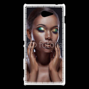 Coque Sony Xperia M2 Femme africaine glamour et sexy 4