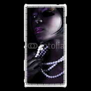 Coque Sony Xperia M2 Femme africaine glamour et sexy 7