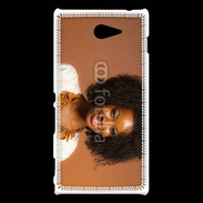 Coque Sony Xperia M2 Femme africaine glamour et sexy 8