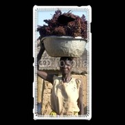 Coque Sony Xperia M2 Femme tribu afrique 2