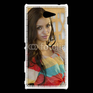 Coque Sony Xperia M2 Femme métisse 5