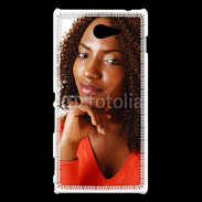 Coque Sony Xperia M2 Femme afro glamour 2