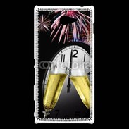 Coque Sony Xperia M2 Feu d'artifice jour de l'an