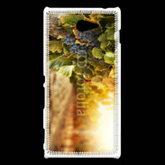 Coque Sony Xperia M2 Pied de vigne en automne