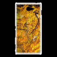 Coque Sony Xperia M2 Arbres en automne