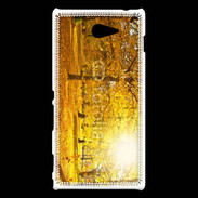 Coque Sony Xperia M2 automne et rayon de soleil