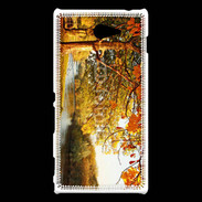 Coque Sony Xperia M2 Paysage d'automne 3