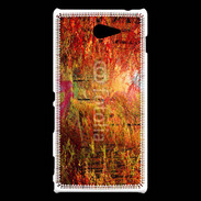 Coque Sony Xperia M2 Forêt automne 2