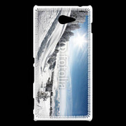 Coque Sony Xperia M2 paysage d'hiver 3