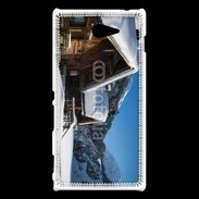 Coque Sony Xperia M2 Chalet enneigé