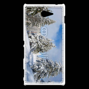 Coque Sony Xperia M2 Route enneigée