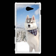 Coque Sony Xperia M2 Husky hiver 2