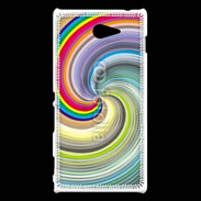 Coque Sony Xperia M2 Vortex hippie