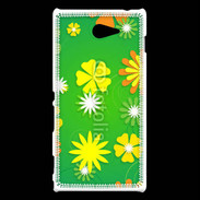 Coque Sony Xperia M2 Flower power 6